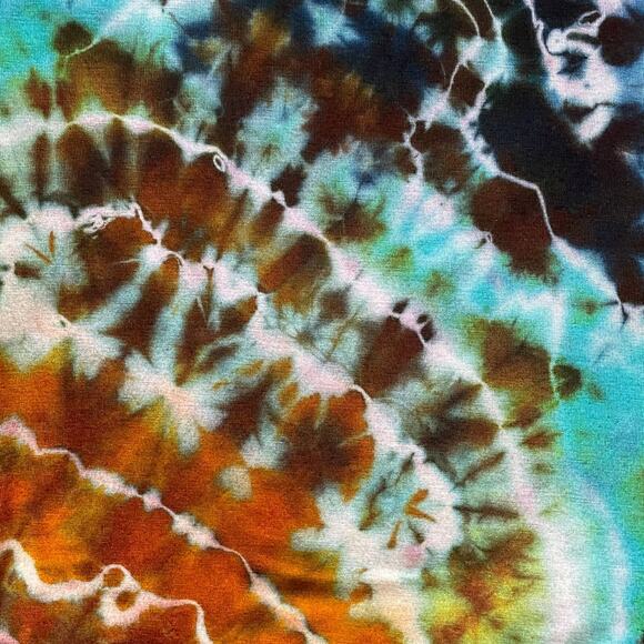 Ice Dye Bodycon Dress - Tie Dye Geode - Bold Vibrant Unique - (Women's XLarge) - Picture 7 of 10